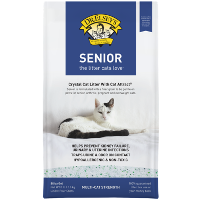 Dr. Elsey's - Senior Cat Attract Silica Litter 3.63kg