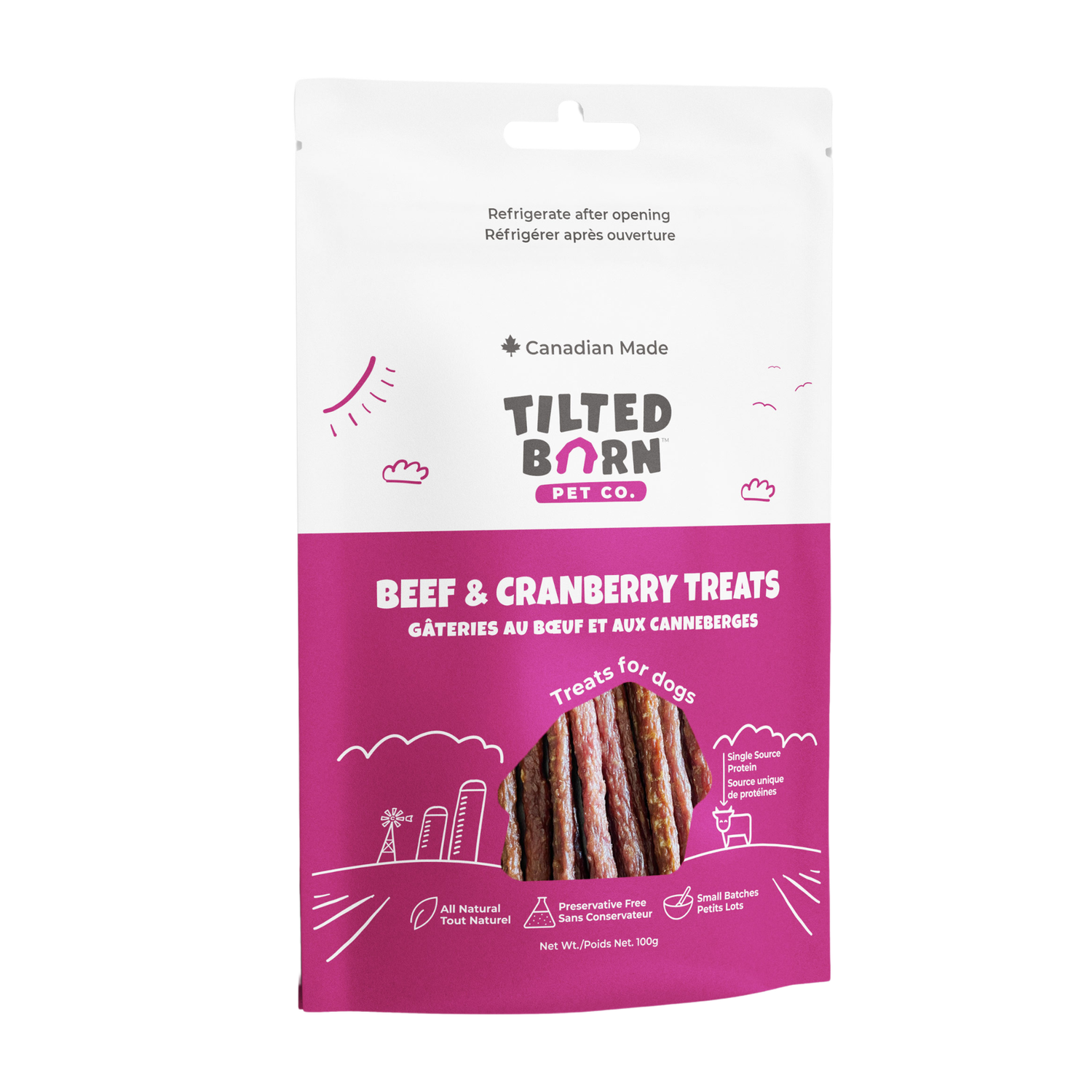 Tilted Barn Beef & Cranberry Treats