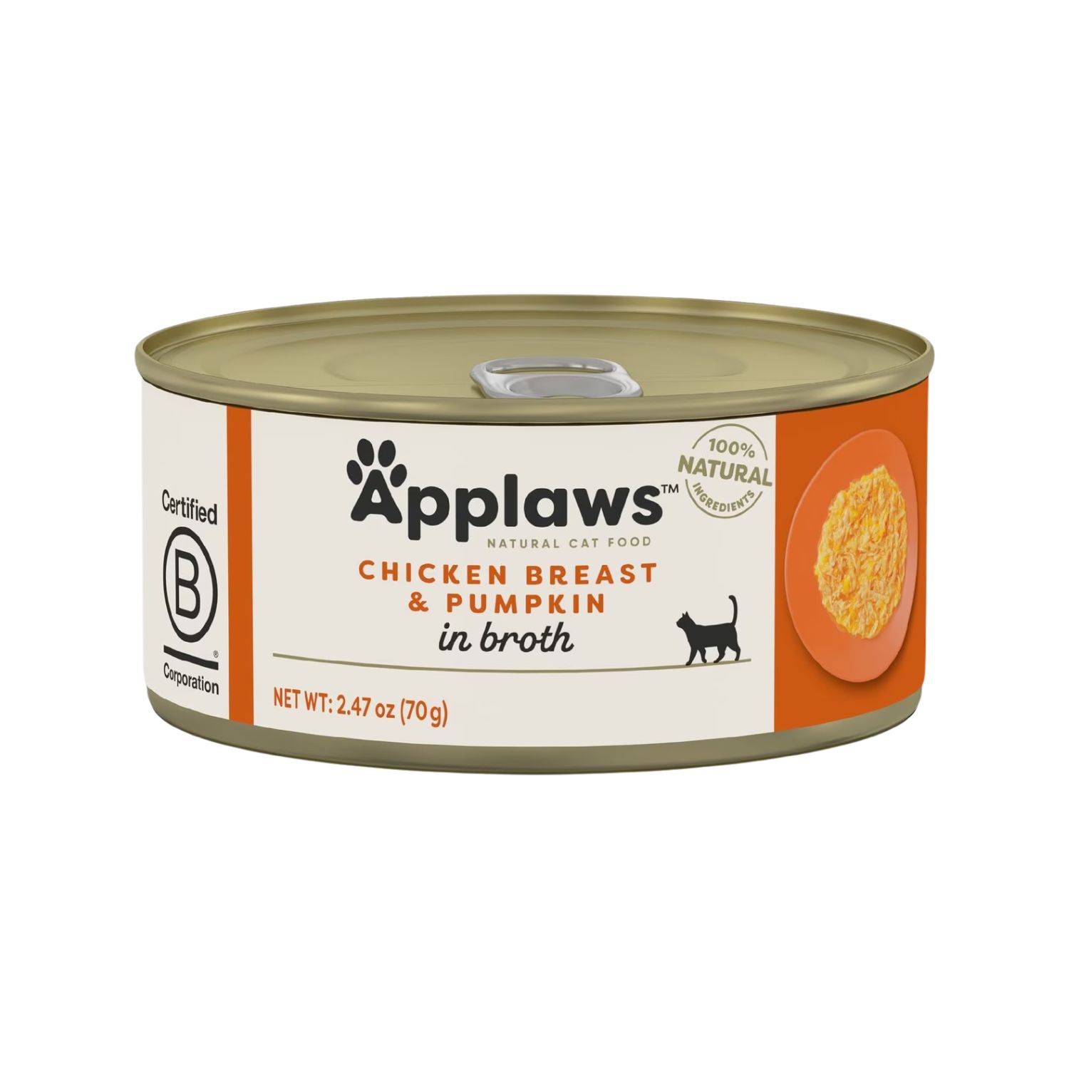 Applaws Cat Can - Chicken Breast & Pumpkin in Broth  2.47oz