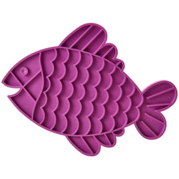 SPOT Lick Mat Fish 9.75"