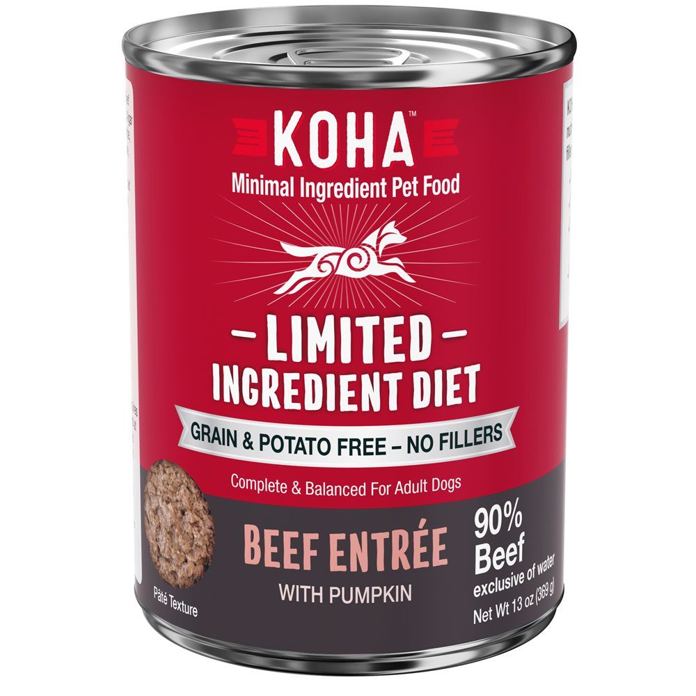 Koha Dog Limited Ingredient Diet - Beef Entrée 13 Oz