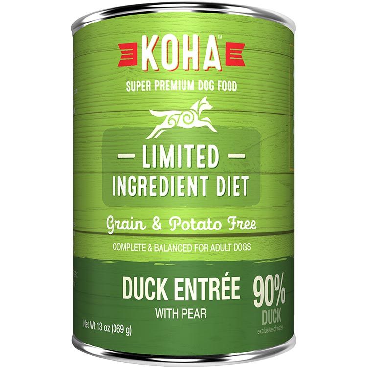 Koha Dog Limited Ingredient Diet - Duck Entrée 13 Oz Koha Dog Limited Ingredient Diet - Duck Entrée 13 Oz