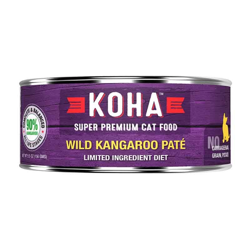 Koha Cat Limited Ingredient Diet - 90% Kangaroo Entree Paté  5.5 Oz