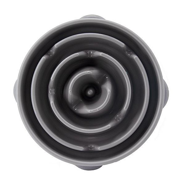 Outward Hound Fun Feeder Drop Grey Large