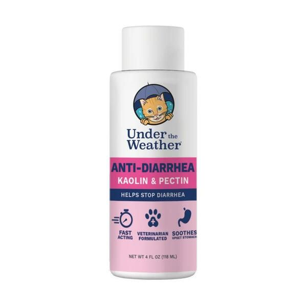 Under the Weather Liquid Anti-Diarrhea For Cats 4OZ Under the Weather Liquid Anti-Diarrhea For Cats 4OZ