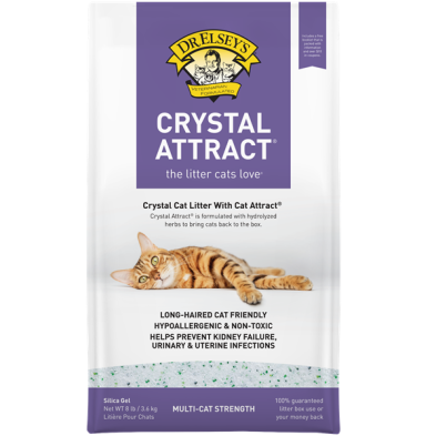 PC Dr. Elsey's - Crystal Attract Silica Litter 8lb