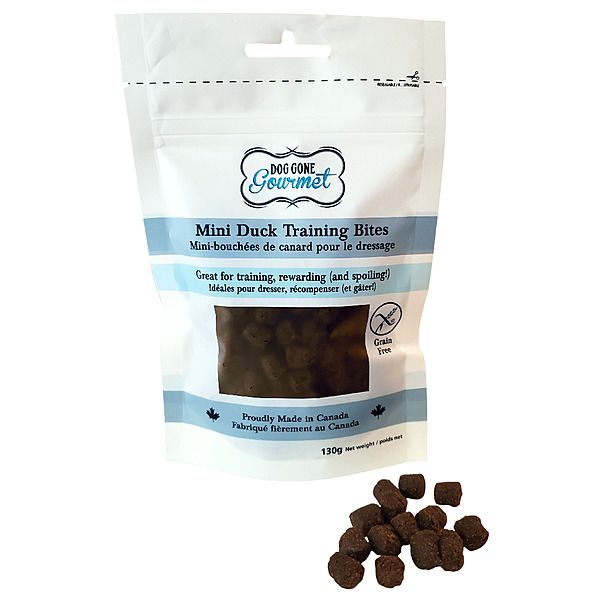 Dog Gone Gourmet Mini Training Bites Duck 130GM