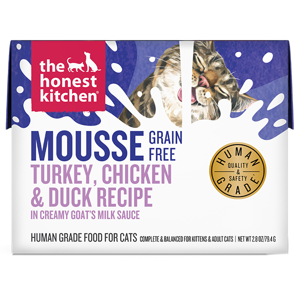 HK Cat Mousse GF Turkey Chicken & Duck in Goat Milk 2.8oz