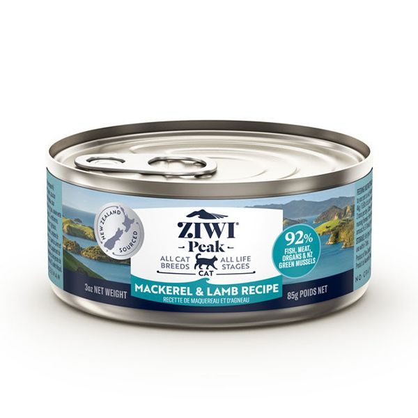 Ziwi Peak Cat - Mackerel & Lamb Recipe 3oz