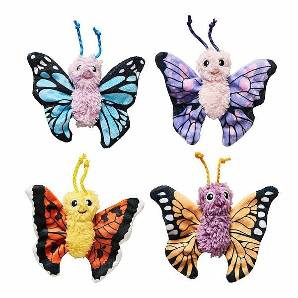 Spot Butterfly 4" Cat Toy - Assorted Colors