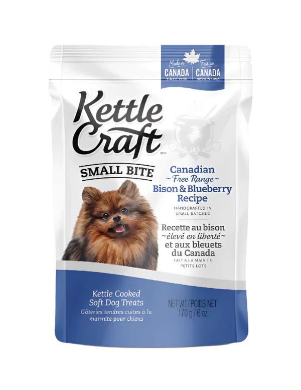 Kettle Craft - Dog Bison & Blueberry - Small Bite 170g