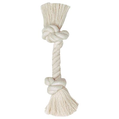 Cotton Rope Bone White Small 9"