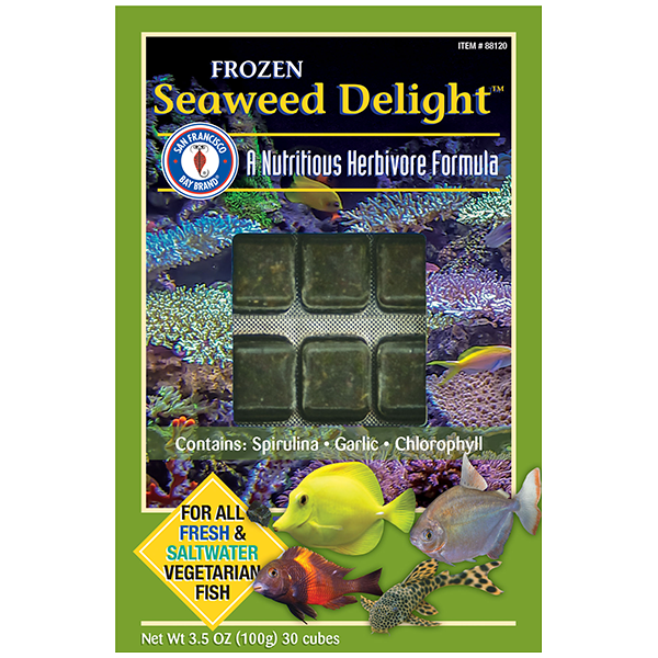 San Francisco Bay Brand Frozen Seaweed Delight Cubes 3.5 oz