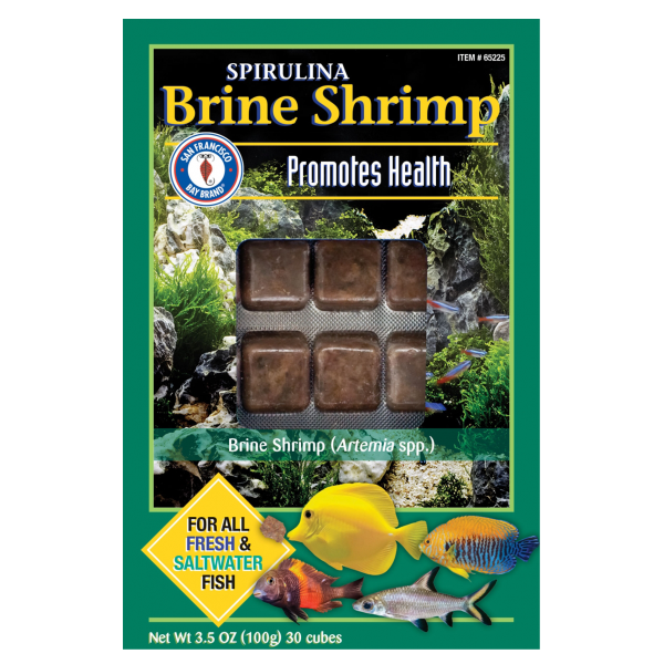 San Francisco Bay Brand Frozen Sprlina Brine Shrmp Cbs 3.5oz San Francisco Bay Brand Frozen Sprlina Brine Shrmp Cbs 3.5oz