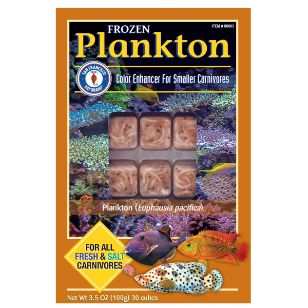 San Francisco Bay Brand Frozen Plankton Cubes 3.5 oz