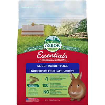 Oxbow Essentials Adult Rabbit Food 10 lb
