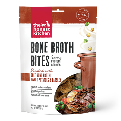 Honest Kitchen Bone Broth Bites - Beef Bone Broth & Sweet Potato 8oz