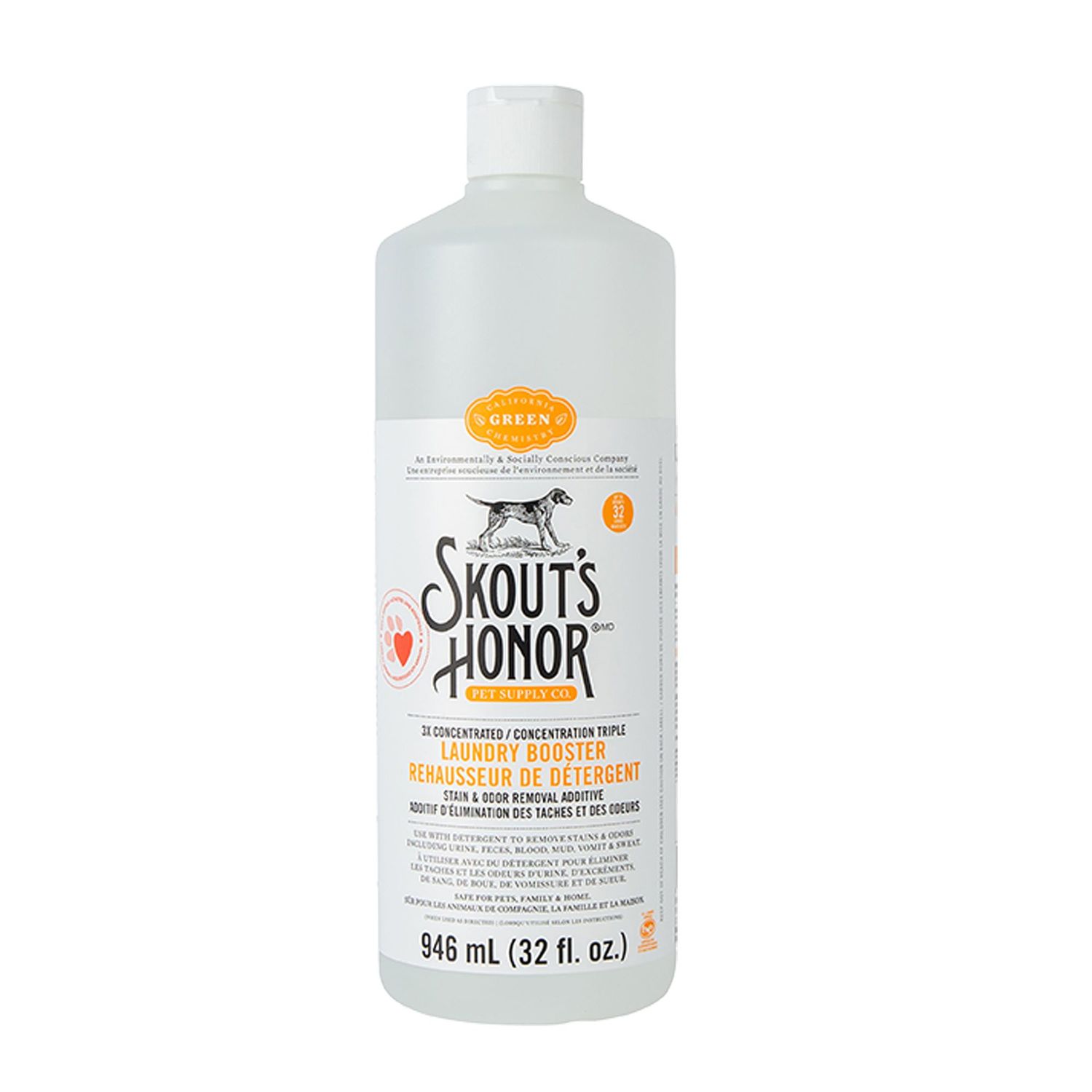Skout's Honor - Laundry Booster Stain & Odor Removal Additive