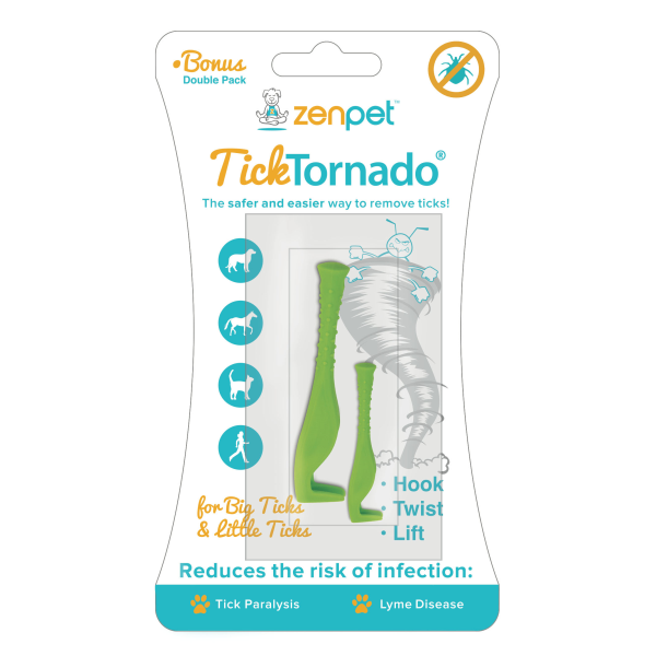 ZenPet - Tick Tornado 2pk ZenPet - Tick Tornado 2pk