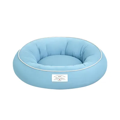 Chill Cuddler Donut Bed Small BLU