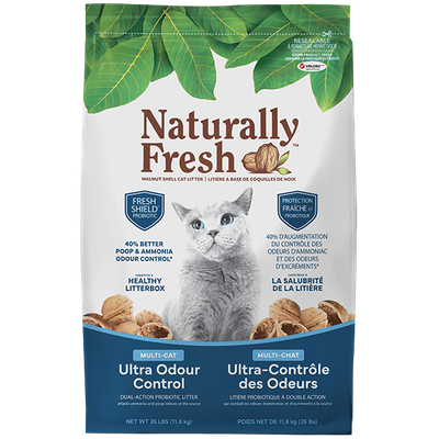 Naturally Fresh - Ultra-Odor Control Multi-Cat Litter 26lb