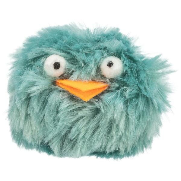 Plush Bird Rattle Ball Assorted Colors