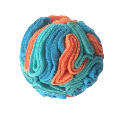 Hide 'n Seek Snuffle Ball - Blue - SML 4"