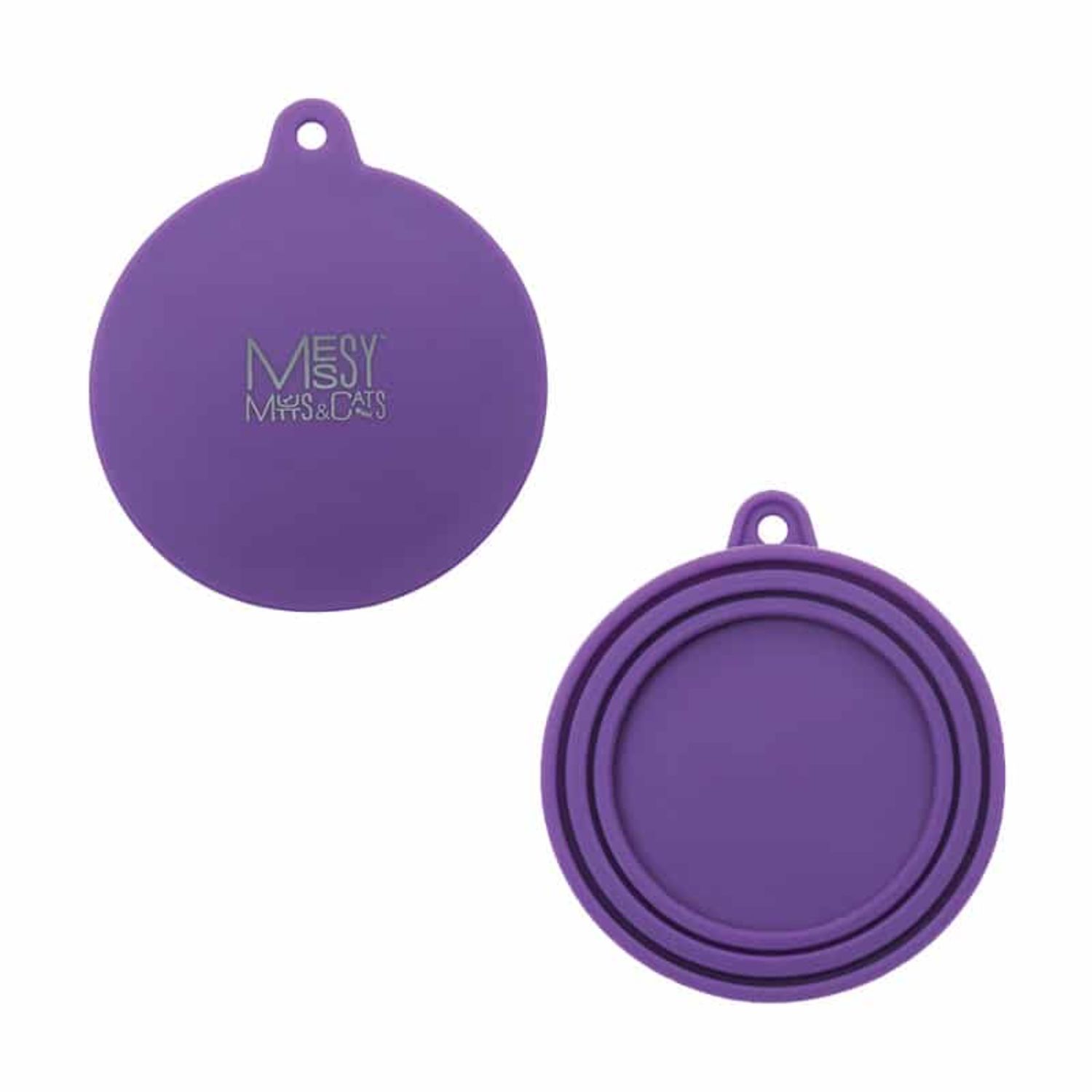 MessyMutts Cat Can Cover - Purple