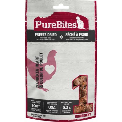 PureBites Freeze Dried Chicken Heart 31GM