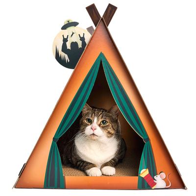 HAPPY CAT Scratcher Tent