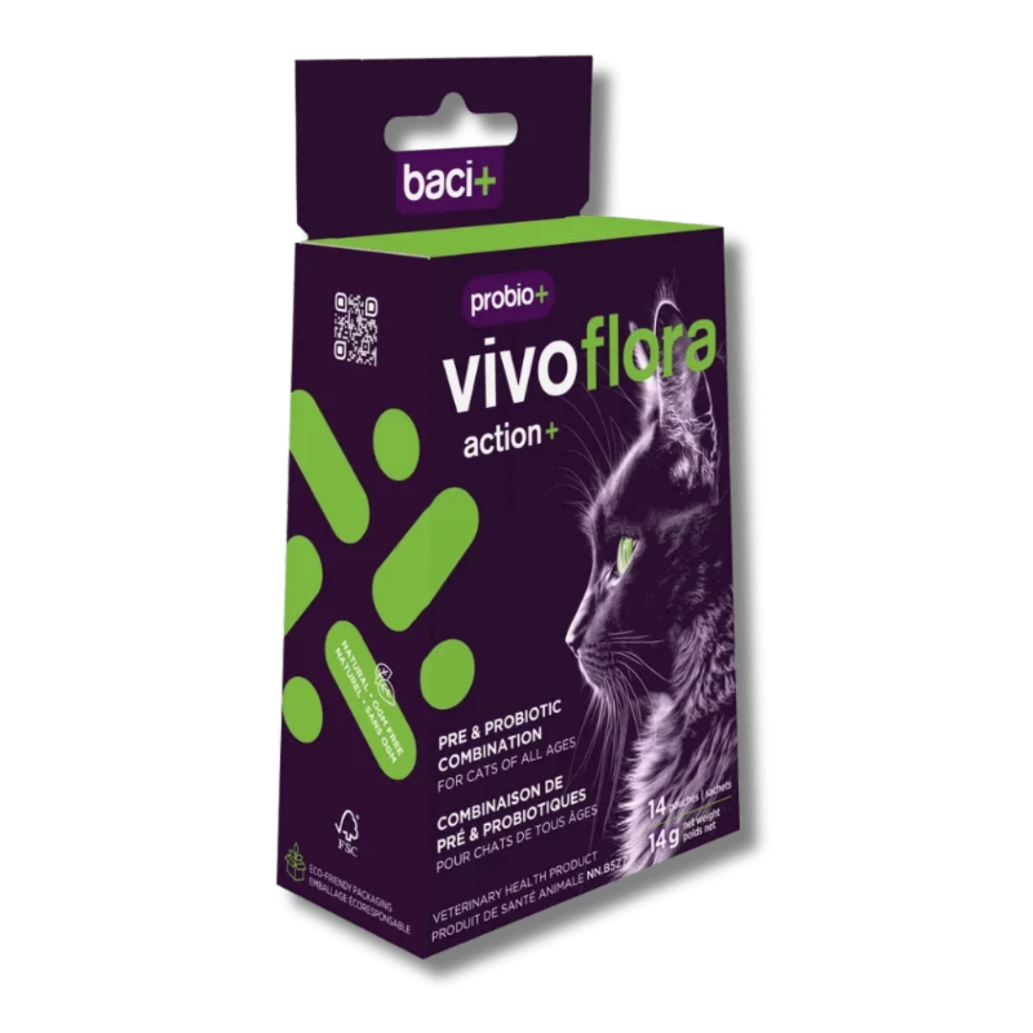 Baci + Cat Vivoflora - Pre & Probiotic Combo 14g