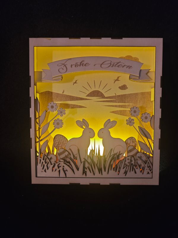 Light Box Ostern