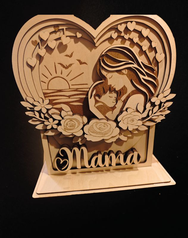 Muttertag Aufsteller SVG