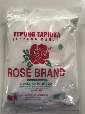 Tepung Tapioka (Kanji) ROSE BRAND 500gram