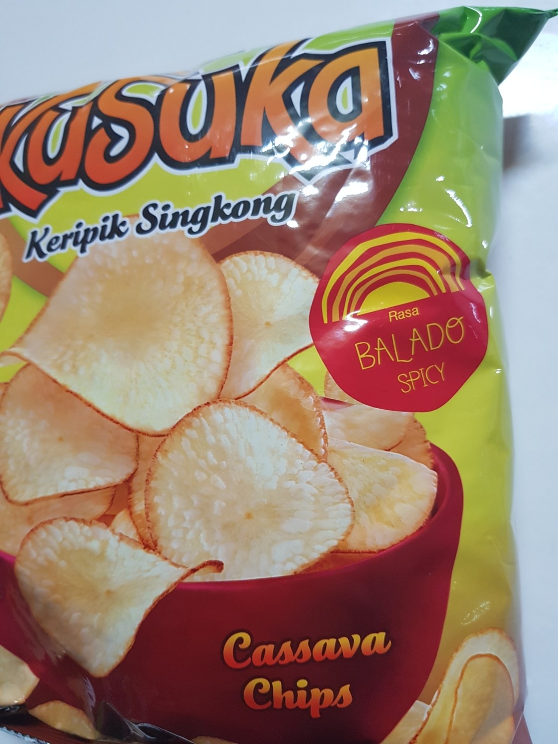 Kusuka Keripik Singkong Balado 180g