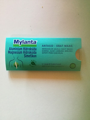 Mylanta Antasid-Obat Maag 1 Sachet @10 Tablet