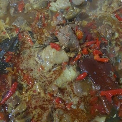 Tengkleng Kambing Mantap (per porsi)