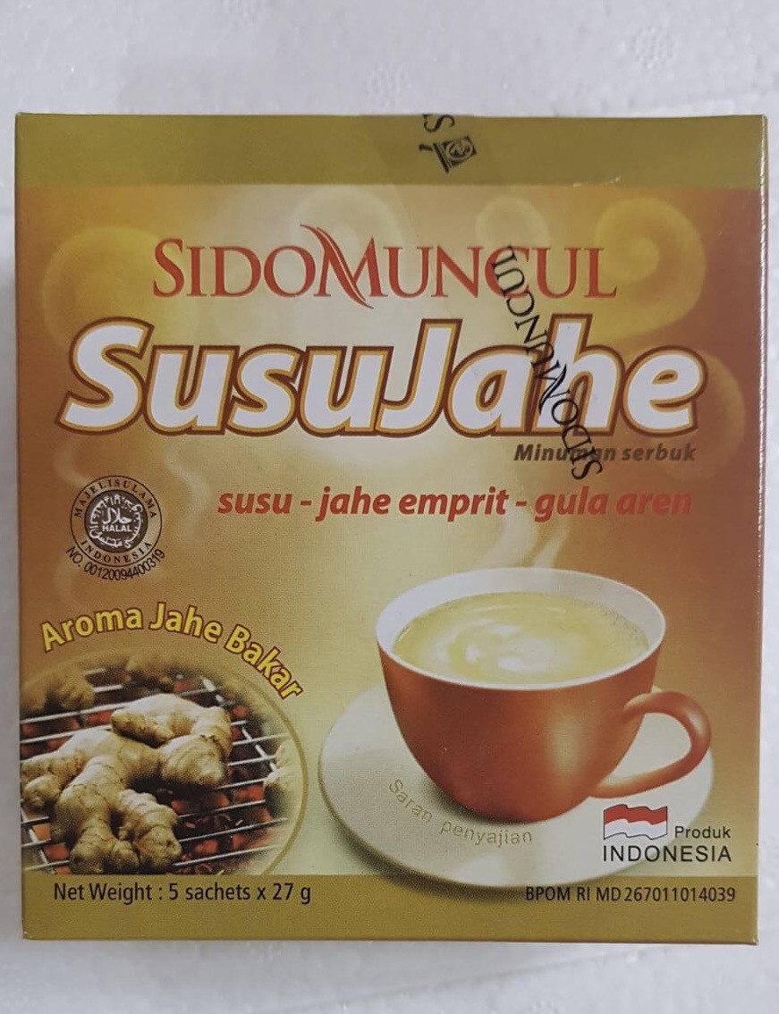 Sidomuncul Susu Jahe (Isi 5 Saset)