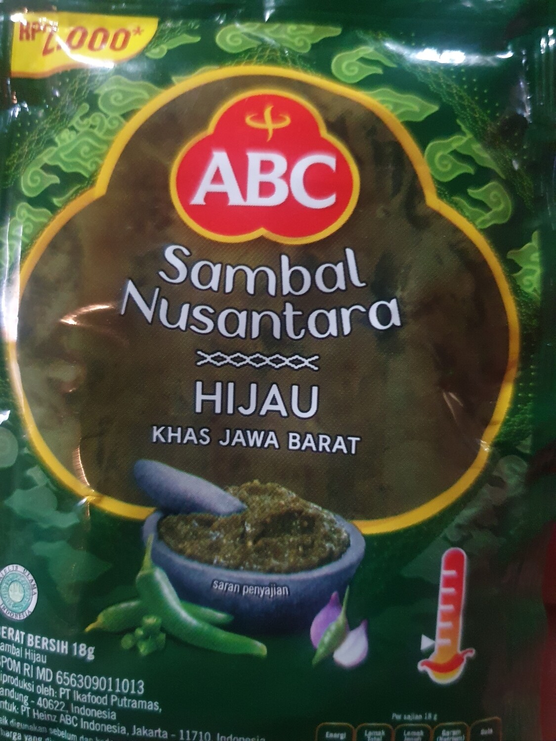 ABC sambal/sambal hijau