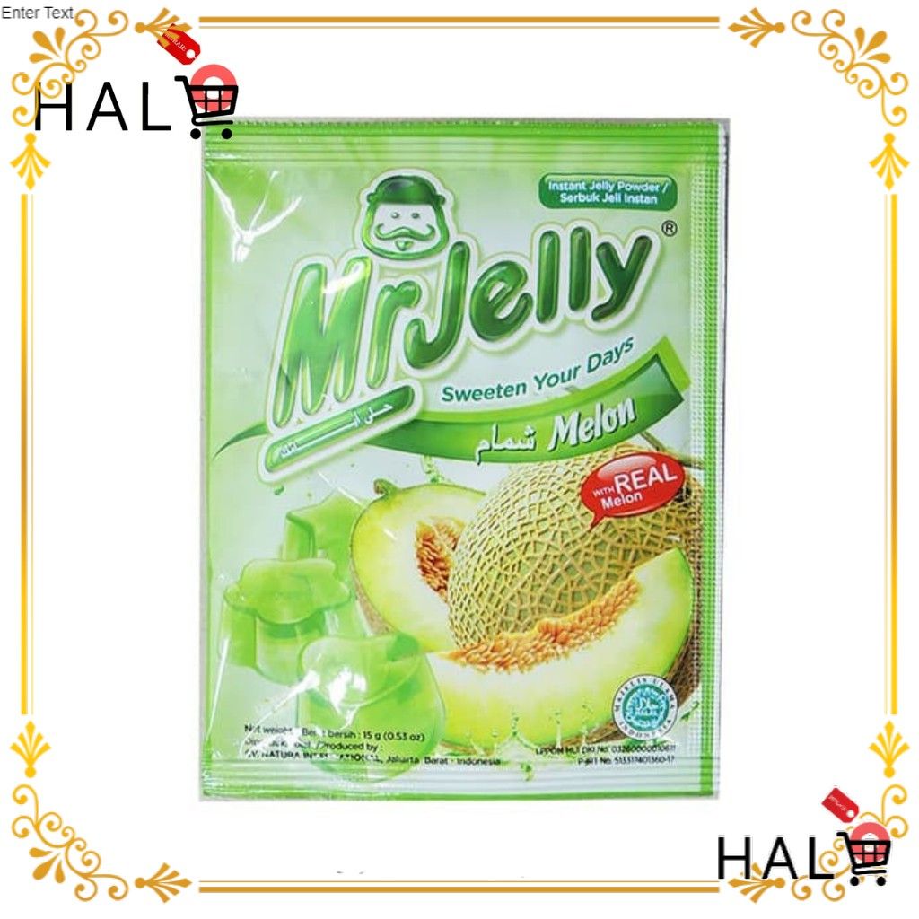 Serbuk Jelly Instan Rasa Melon MrJelly