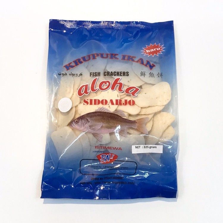 Aloha Kerupuk Ikan Mentah (225 gr)