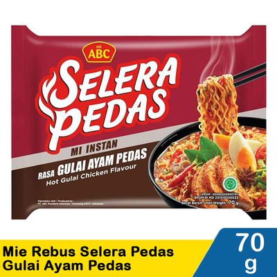 Mie ABC Gulai Ayam Pedas