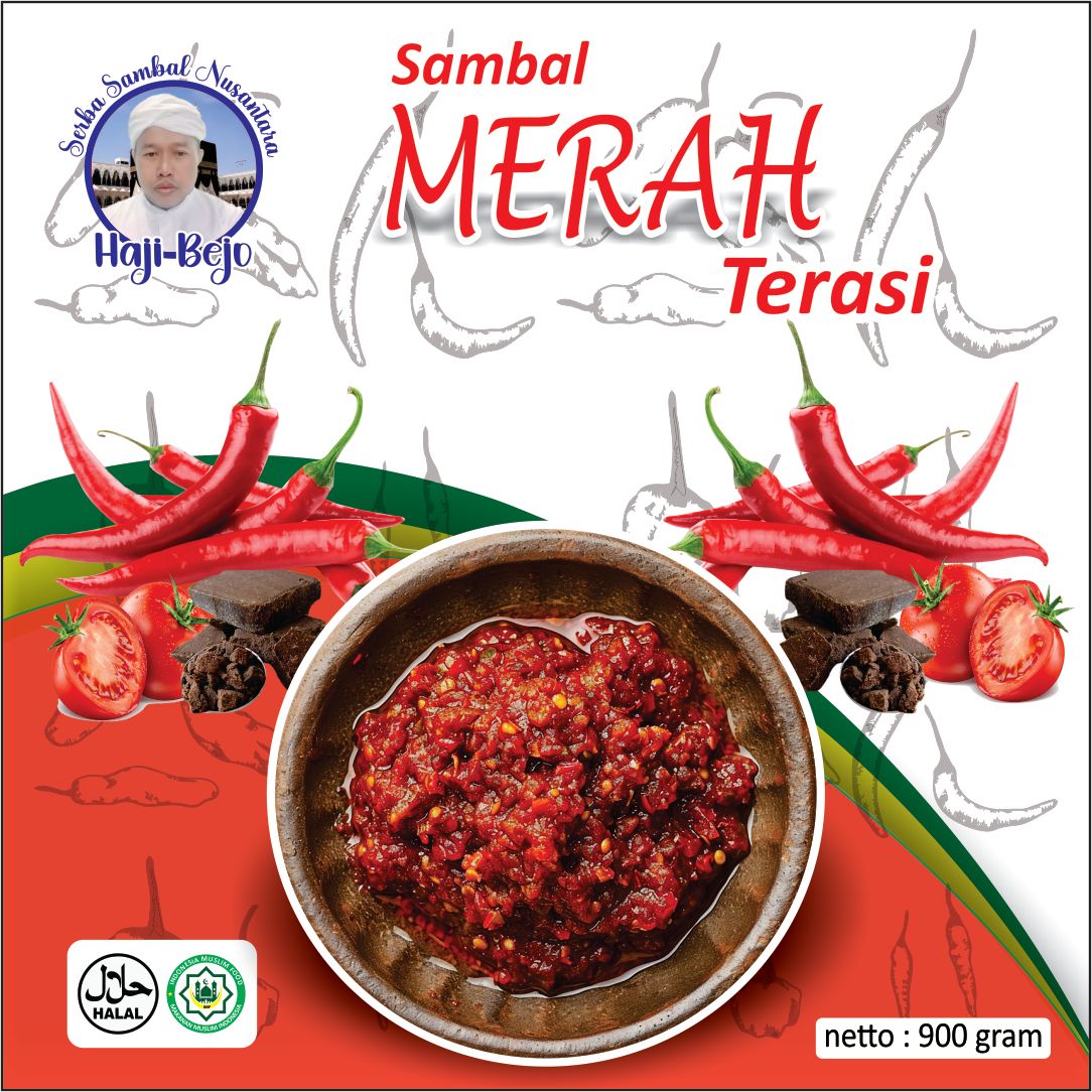 Sambal Terasi Khas Pak Bejo (900gr)