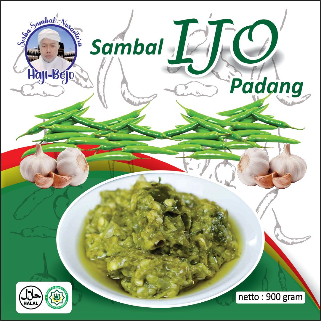 Sambal Ijo Khas Pak Bejo (900gr)