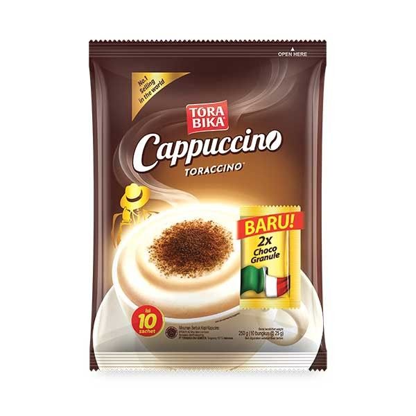 Tora Bika Cappuccino isi 10 sachet 250g