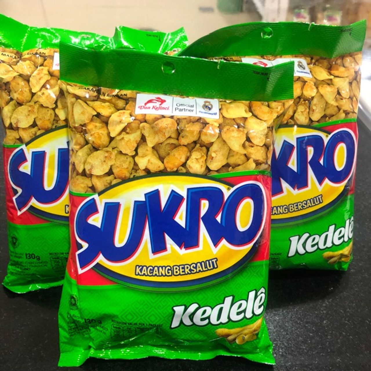 Sukro Kedelai Kacang Bersalut