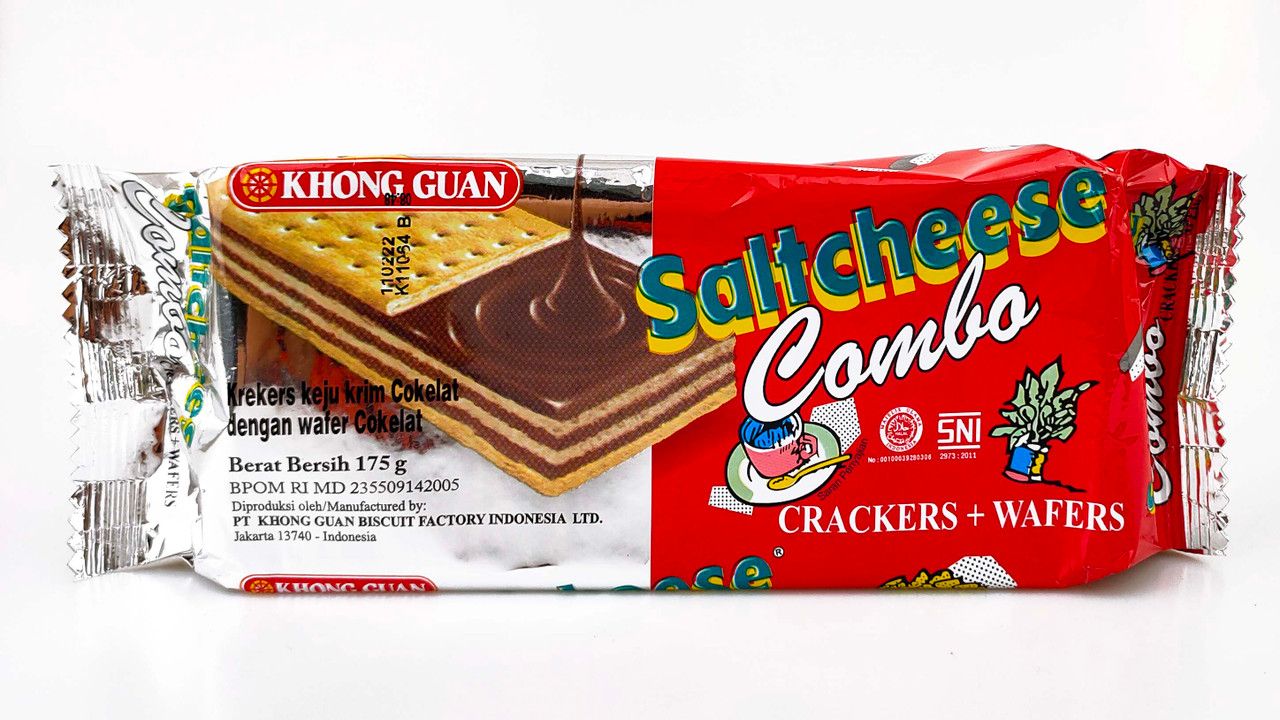 Saltchees Combo Biskuit+Wafers 175g