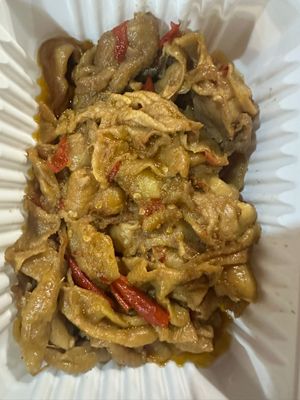 Oseng Kulit Ayam Pedas Porsi Mantap