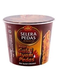 Mie ABC Cup Rasa Gulai Ayam Pedas