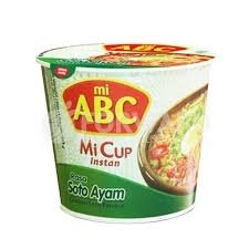 Mie ABC Cup Rasa Soto Ayam